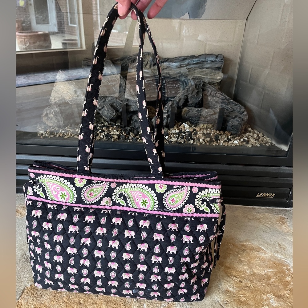 Cute Vera Bradley “Pink Elephant” Tote